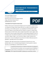 Propuesta de Intervención y Planeación de Clases. Nicolas Peñuela Cardenas 4.0