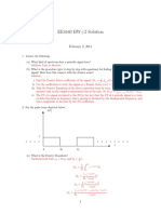 EE4440 HW#2 Solution: February 2, 2011