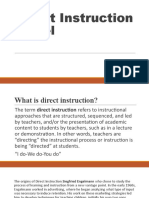 Direct Instruction Model