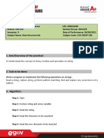 Worksheet 1.2 of Data Structure