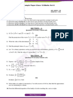 CBSE Class 12 Maths Sample Paper Set 6