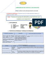 Sesion de Ciencia y Tecnología 01 de Septiembre