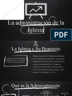 La Administración de La Iglesia