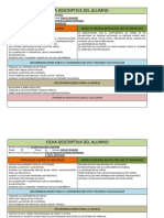 Fichas Descriptivas Alumnos y de Grupo 3o. A