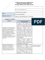 Informe Auxiliares de Enfermeria Mes de Agosto 2021 - Liseth Hoyos Sierra