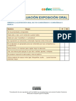 Rúbrica de Coevaluación Exposición Oral