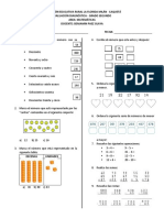 Diagnostico Matematicas Grado Segundo