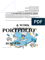 Portfolio in BUSINESS Simulation