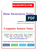 Data Structures Notes - TutorialsDuniya-1