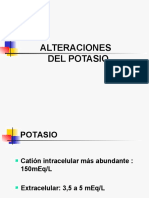 Alteraciones Del Potasio