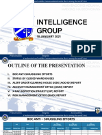 Intelligence Group: 18 JANUARY 2021