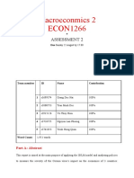 Macroeconmics 2 - Assignment 2