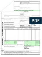 Facture Proforma Vierge