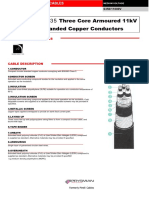 Prysmian EU 11kV 3core Armour