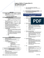 Basic Emergency Skills in Trauma Part 3 - Penetrating Abdoninal Injury - Dr. Oliver Belarma