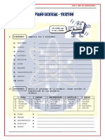 Repaso Lexical - Comprension de Textos