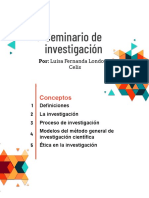 Conceptos Seminario de Investigación