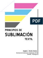 Principios de Sublimacion Textil y Disen