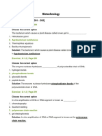 EXERCISE (PAGES 291 - 292) : Biotechnology