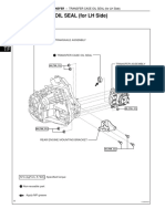 Transfer Case Oil Seal (For LH Side) : Components