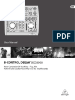 B-Control Deejay: User Manual