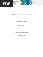 ITI803 Actividad 1.2 - Posadas - Zendejas - Edgar Estructura de Un SGBD