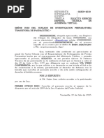 Solicito Participar en Audiencia Penal