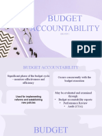 Budget Cycle (Budget Accountability) TEAM 1