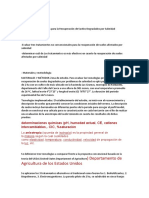 Evaluación de Tecnologías para La Recuperación de Suelos Degradados Por Salinidad