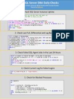 Top 10 SQL Server DBA Daily Checks v2 - 1 - by - SQLNetHub