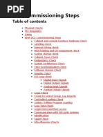 DCS Commissioning Steps