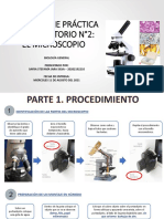 Preinforme-Práctica N°2. El Microscopio