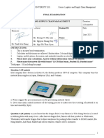 Final Exam Signed - Logistics Supply Chain Management - BA - Semester 2 - 2020 - 2021 (Question)