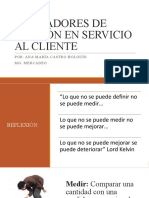 Indicadores de Desempeño en Servicio Al Cliente