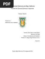 Practica 1 Termodinámica Del Equilibrio