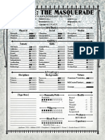 VTM V20 - FICHA 2-Page Neonate Interactive Character Sheet