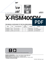 Pioneer X-rsm400dv SM