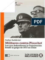 (Le Monde Diplomatique) Carlos Gutierrez - Militares Contra Pinochet - Los Que Defendieron La Constitución Frente Al Golpe de 1973 en Chile-Capi