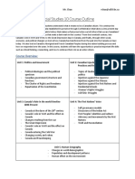 Social Studies 10 Course Outline 2021-22