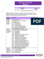 Derechos Humanos Temario Maestria