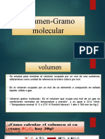 Volumen-Gramo Molecular