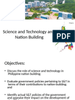 Science and Technology and Nation Building