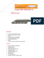 SunComm SC-8 Datasheet