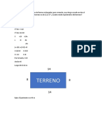 Roberto Compra Un Terreno de Forma Rectangular para Vivienda Mate