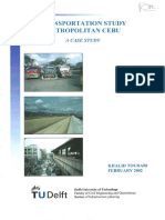 Transportation Study Metropolitan CEBU - A Case Study