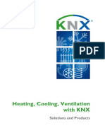 Heating, Cooling, Ventilation With KNX: Solutions and Products