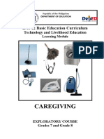 K To 12 Caregiving Learning Modules