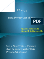 Data Privacy Act RA10173