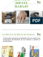 Accidente y Incidente de Trabajo