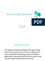 Senior Project Proposal: Katherine Hlavac Spring 2011